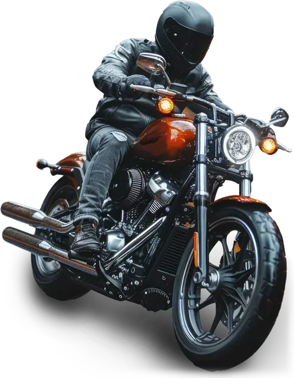 Royal Enfield motorcycle on Himalayan road