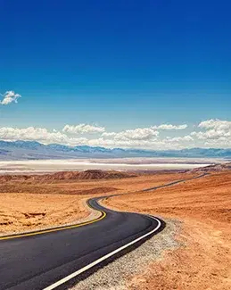 Motorcycle trip through breathtaking Indian landscape